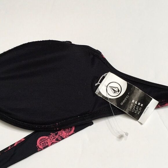 New. Volcom motorcycle bandeau bikini top. - Picture 8 of 8